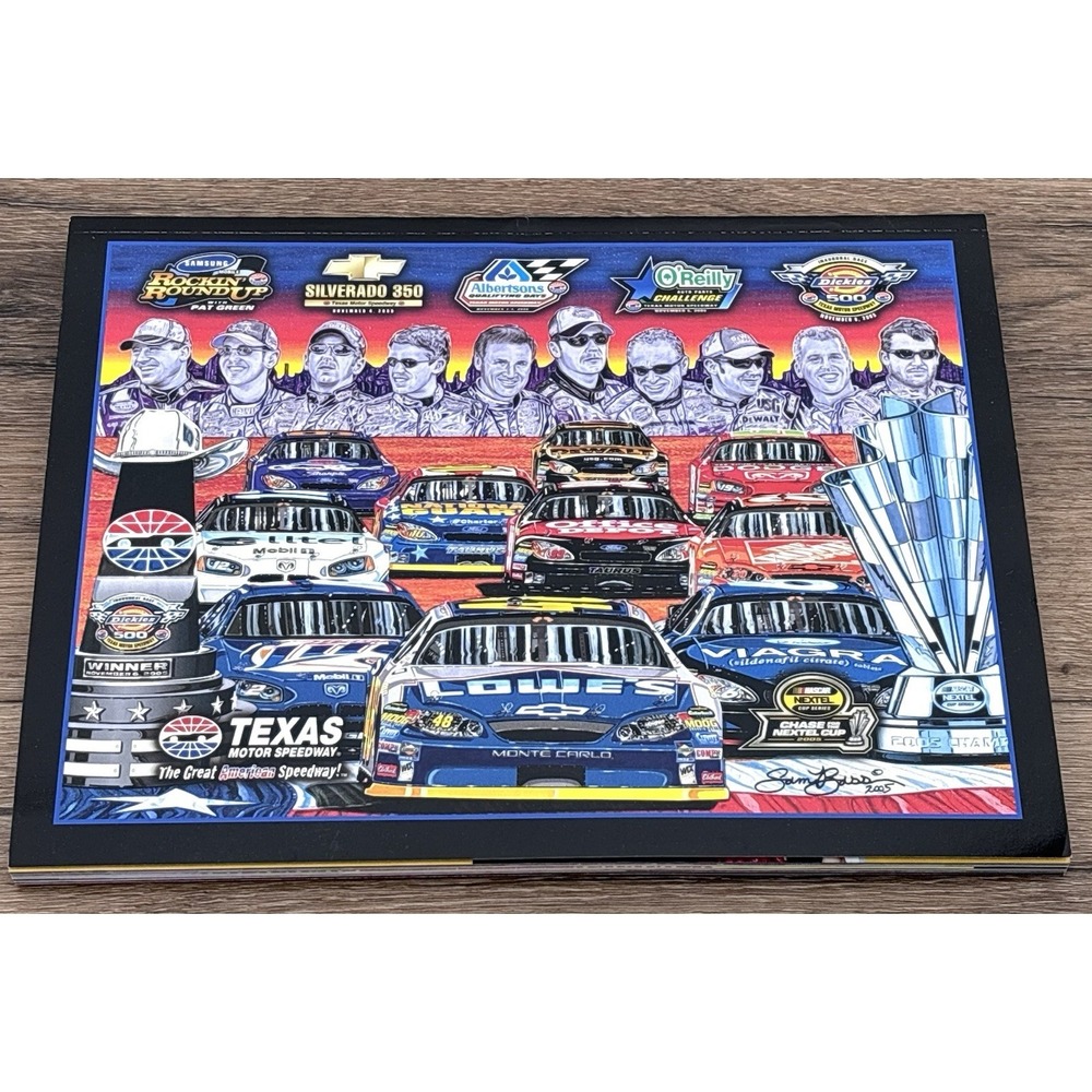2005 Texas Motor Speedway Dickies 500 Official Collector's Edition Race Program